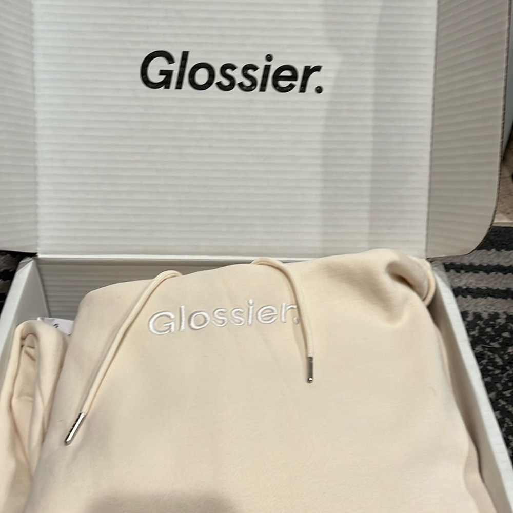 Rare glossier hoodie